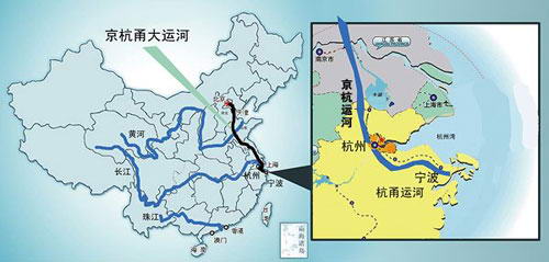京杭甬大运河建设15年耗资74亿仍未通航